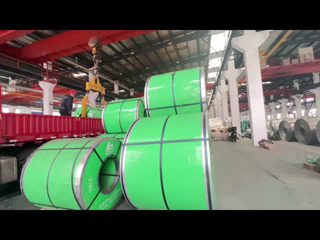 Нержавеющая сталь 2b катушки 430 нержавеющей стали финиша 430 SB волосяного покрова холодильника No.4 видео