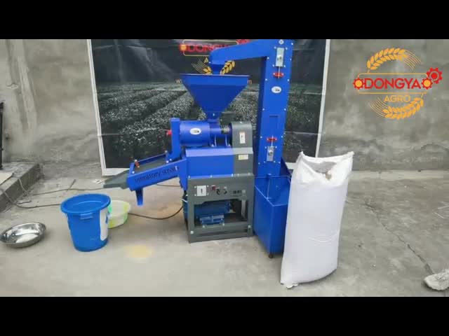 650kg/H Commercial Rice Mill Corn Dehusking Machine Auto Feed
