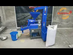 питание машины коммерчески мозоли мельницы риса 650kg/H Dehusking автоматическое video