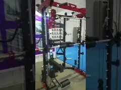 Выбор нагрузки Pin трубки OEM стальной подвергает машину механической обработке Смита фитнеса video