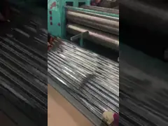 Гофрированный стальной настилая крышу цвет листа покрыл металл гальванизированный утюгом G550 500mm video