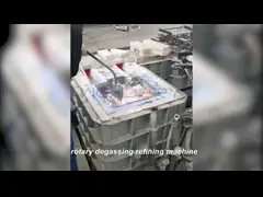 Оборудование рафинадного завода нефти и газ плавя печи утиля азота жидкостное дегазируя алюминиевое video