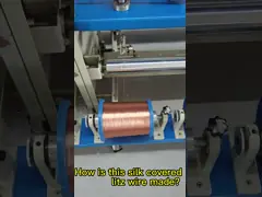 38 Awg Hf Litz Wire Custom Silk Covered For High Frequency Transformer (Стандартная шелковая прокладка для высокочастотного трансформатора) video