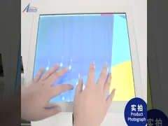 Киоск информации о экране касания киоска экрана касания 21,5 дюймов свободный стоящий video