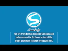 Алюминиевое паяя топление 900mm трубки печи 2.2KW для непрерывного паяя радиатора video