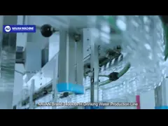 Бутылки ЛЮБИМЦА заполняя машины 20000BPH машина завалки питьевой воды автоматической Monoblock жидкостной чистая video