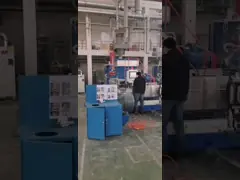 PVC повторно используя производственную линию и зерна делая машину