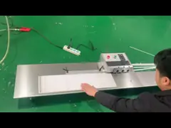 Машина разделителя PCB для доски PCB алюминиевой с питаться 6 лезвий автоматический video