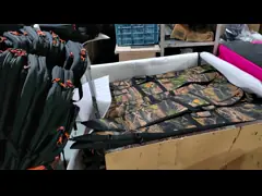 OEM случай нося оружия, корокоствольного оружия и винтовки нежности сумки оружия звероловства камуфлирования 50 дюймов video