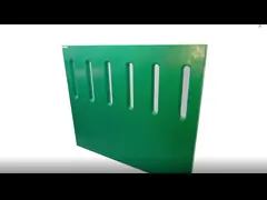 Стена 1 * 0.9m 13KG панелей загородки листа PP сельского хозяйства свиньи пластиковая video