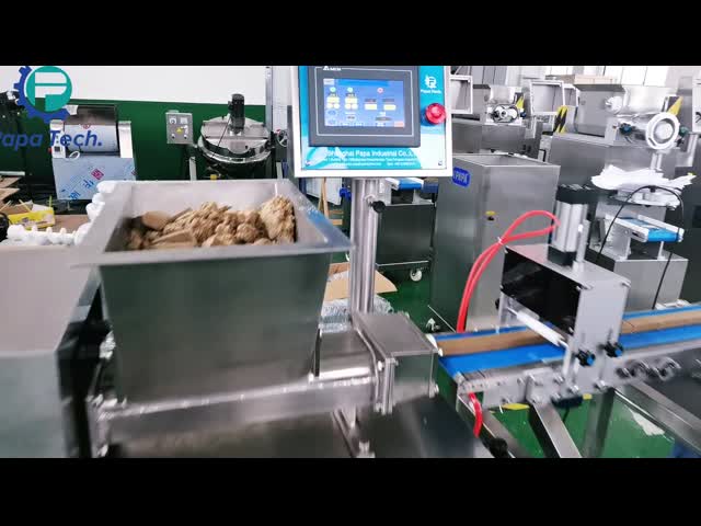 P307 energy bar manufacturing equipment   Protein Date Bar Machine