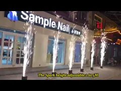 700w Cold Spark Effect Machine Party Stage Cold Sparkler Fountain Wedding Ti Powder