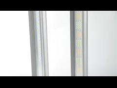 Умные света завода приведенные 6400K 12W PWM растут дневной свет лампы 110v 220v Hydroponic растут света video