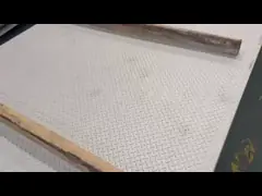 Antislip холоднопрокатный гофрированный лист нержавеющей стали плиты 304 диаманта SS video