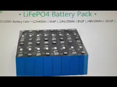 Батарея лития 40 силы хранения солнечной энергии 50 60ah 300 400AH для электротранспорта video