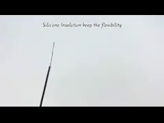 AWG провода 24 силикона SIF SIFE электрический соединяясь высокотемпературный video