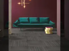 Ковер конференц-зала бального зала полового коврика 50*50cm нашивки блока моды коммерчески video