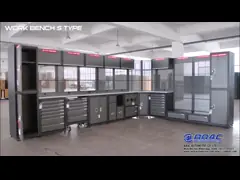 AA4C Сборник инструментов Рабочий стол Рабочая скамейка Рабочая станция Троллейбус Автомобильные инструменты Хранилище Комбинация Тип C video