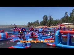 Bouncia Floating Water Park For Lake