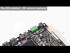 Встроенная системная плата 8K RK3588 PCBA Android Arm с двойным сетевым портом video