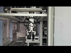 Призменная машина впрыски батареи, автоматическая машина для призменной высокой эффективности клетки video