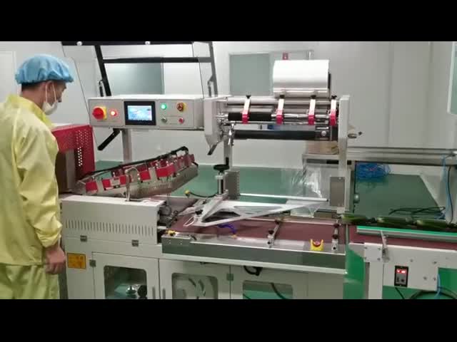 L 220v automatizou máquinas do envoltório do psiquiatra, máquina de envolvimento do túnel 380v