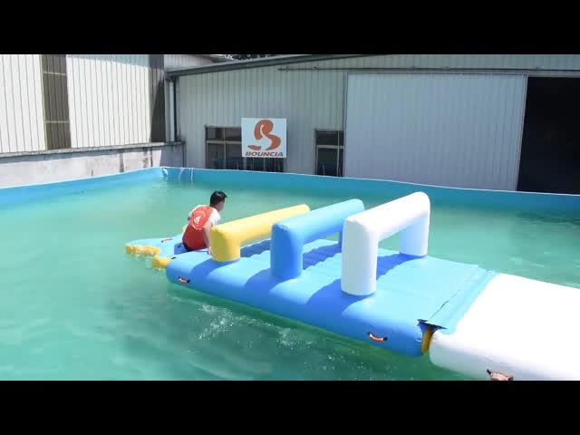 Inflatable Water Obstacle For Lake Or Sea
