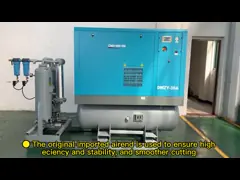 5 бар большой объем компрессора низкого давления 55квт электрический винтовой компрессор video