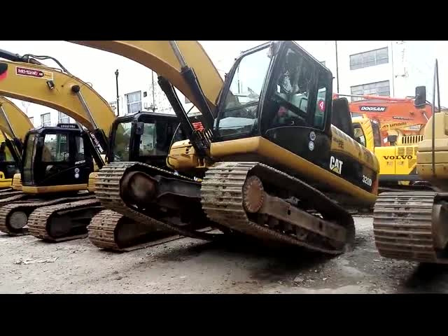 Caterpillar 320D Used CAT Excavators For Construction