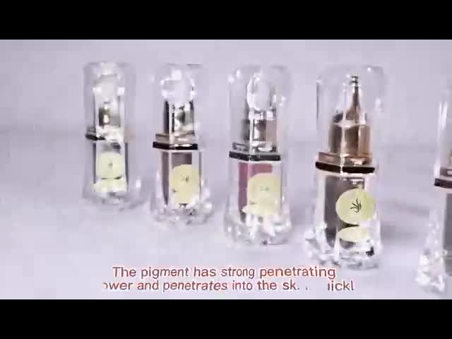 ODM Permanent Makeup Pigments Organic Lip Eyebrow Microblading Tattoo Ink