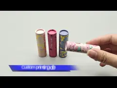 Биоразлагаемые бумажные трубки для упаковки натуральных дезодорантов video