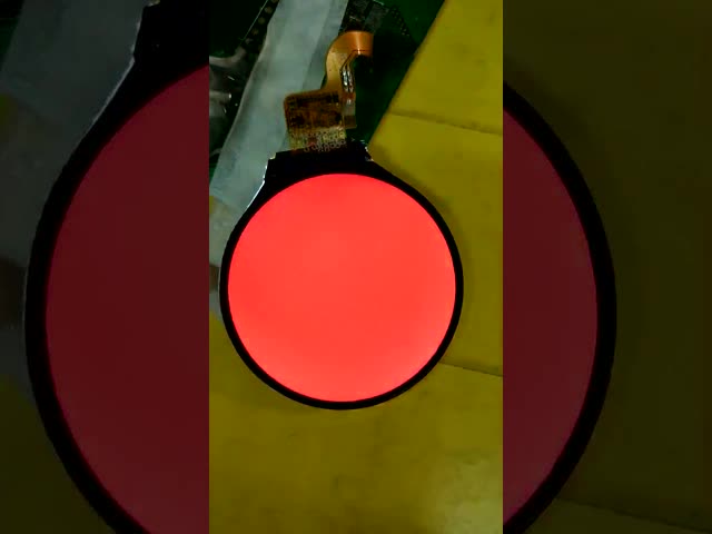 1.5 Inch Circular TFT Display , 320x320 24PINS MIPI,  350cd/M2 Circle LCD Display