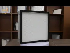 Воздушный фильтр средств массовой информации HEPA стеклоткани фильтра вентилятора H14 FFU для лаборатории video