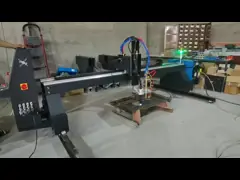 Система управления пламени CNC портала SNR и автомата для резки SF2300S плазмы video