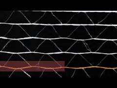 Machine à tricoter à l'aide d'une aiguille composée avec une vitesse de 500 à 600 tr/min