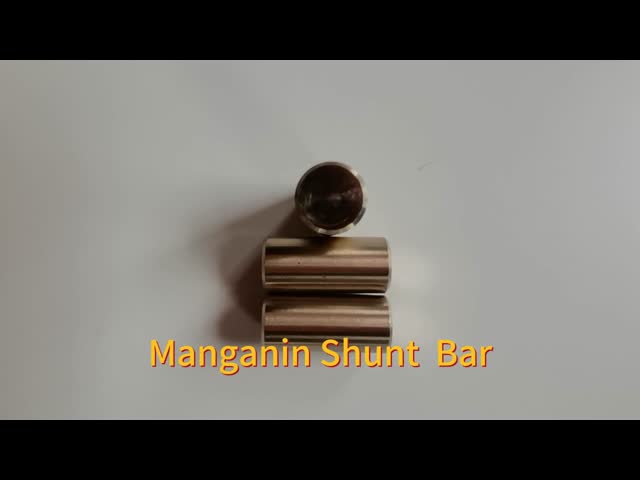 6J13棒分路のManganin CuMn12Ni4の棒CuMn12Ni2 CU Mnの合金