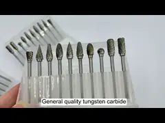 Стабильность высокого заусенца карбида отрезка двойника твердости роторного установленная хорошая механическая video