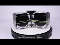 Макияж затира 15g пигментацией брови постоянный пигментирует цвета чернил татуировки video