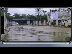 2 камера слежения объектива сигнала дюйма 10X Multi с взглядом прожектора широкоформатным video