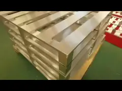 Паллет руки платформы грузоподъемника Тойота ремня паллета широкий алюминиевый video