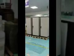 Настенный или шкаф / стойка 51.2V 48V LiFePO4 аккумулятор для солнечной домашней энергии video