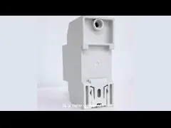 Din 2P прокладывает рельсы электрический счетчик 80 карты предоплаты метра одиночной фазы умный - 260VAC video