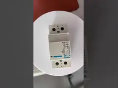 Участок IP20 контактора 63amp 2 AC домочадца 1NO 1NC миниатюрный video