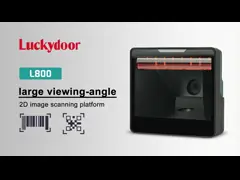 1D 2D Omnidirectional Barcode Scanner Hands Free RS232 Desktop QR Bar Code Reader