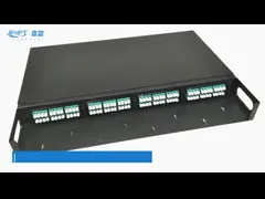 19 пульт временных соединительных кабелей MPO волокна дюйма 1U 96F MPO/пульт временных соединительных кабелей MTP video