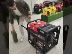 Gerador diesel do quadro aberto