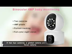 Контроль младенца чистой умной домашней камеры слежения Wifi панорамный video