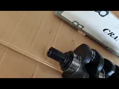 4JJ1 Коленчатого вала Запчасти 8973888284 В легких грузовиках и промышленных двигателях video