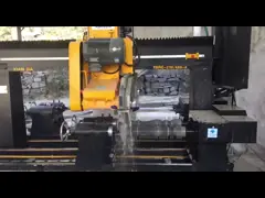 China 11Kilowatts 3000x3000x1500mm CNC Diamond Wire Saw Cutting Machine For Marble Granite Sandstone supplier