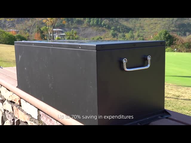 Rechargeable LiFePo4 Golf Cart Battery 38.4V 56Ah 105Ah 160Ah Lithium Golf Battery